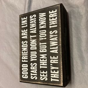 Good Friends Art Wood